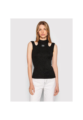 Versace Jeans Couture Блуза 73HAM606 Черен Regular Fit - Pepit.bg