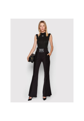 Versace Jeans Couture Блуза 73HAM606 Черен Regular Fit - Pepit.bg