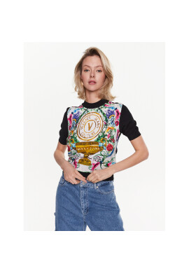 Versace Jeans Couture Блуза 74HAFM50 Черен Regular Fit - Pepit.bg
