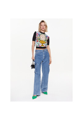 Versace Jeans Couture Блуза 74HAFM50 Черен Regular Fit - Pepit.bg