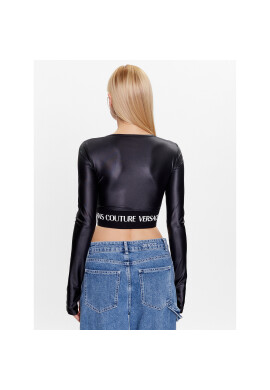 Versace Jeans Couture Блуза 74HAH222 Черен Regular Fit - Pepit.bg
