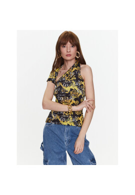 Versace Jeans Couture Блуза 74HAM204 Черен Regular Fit - Pepit.bg