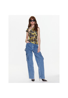 Versace Jeans Couture Блуза 74HAM204 Черен Regular Fit - Pepit.bg
