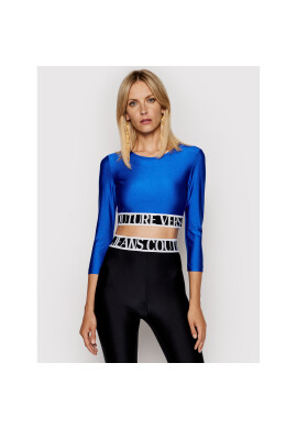 Versace Jeans Couture Блуза Shiny 71HAH218 Син Regular Fit - Pepit.bg