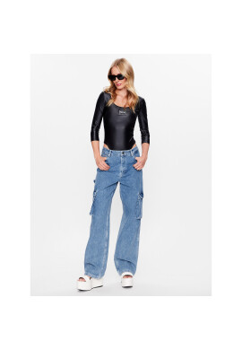 Versace Jeans Couture Боди 74HAM238 Черен Regular Fit - Pepit.bg