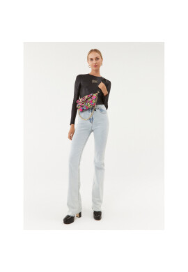 Versace Jeans Couture Боди 75HAM221 Черен Slim Fit - Pepit.bg