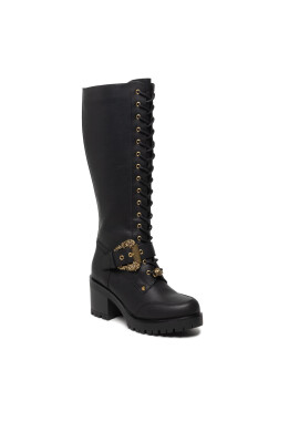 Versace Jeans Couture Ботуши 71VA3S95 Черен - Pepit.bg