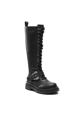 Versace Jeans Couture Ботуши 73VA3S66 Черен - Pepit.bg