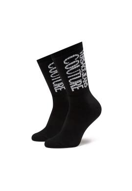 Versace Jeans Couture Чорапи дълги мъжки 74YA0J03 Черен - Pepit.bg