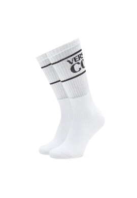Versace Jeans Couture Чорапи дълги мъжки 74YA0J04 Бял - Pepit.bg