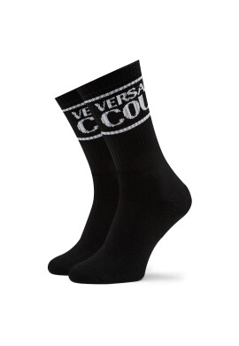 Versace Jeans Couture Чорапи дълги мъжки 74YA0J04 Черен - Pepit.bg