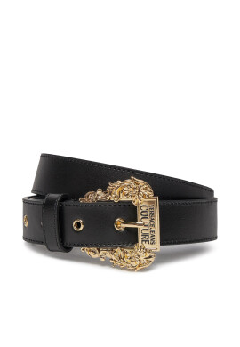 Versace Jeans Couture Дамски колан 75VA6F01 Черен - Pepit.bg