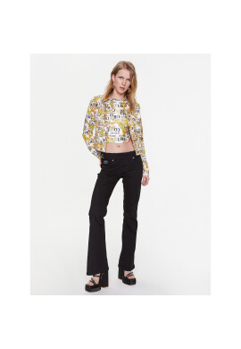Versace Jeans Couture Дънково яке 74HAS453 Бял Regular Fit - Pepit.bg