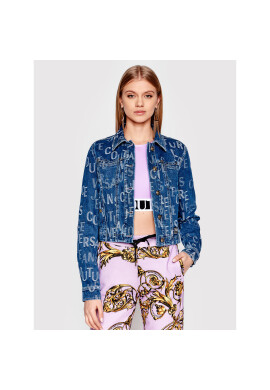 Versace Jeans Couture Дънково яке Logo 72HAS453 Син Regular Fit - Pepit.bg