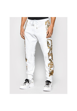 Versace Jeans Couture Долнище анцуг 71GAA3C0 Бял Regular Fit - Pepit.bg