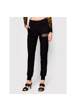 Versace Jeans Couture Долнище анцуг Logo 72HAAT01 Черен Regular Fit - Pepit.bg