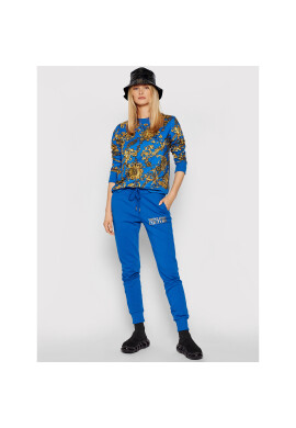Versace Jeans Couture Долнище анцуг Logo Foil 71HAAT04 Син Regular Fit - Pepit.bg