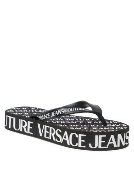 Versace Jeans Couture Джапанки 72VA3SQ8 Черен - Pepit.bg