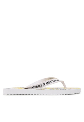 Versace Jeans Couture Джапанки 74VA3SQ7 Бял - Pepit.bg