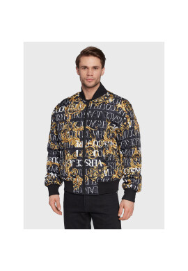 Versace Jeans Couture Яке бомбър 73GAS4D0 Черен Regular Fit - Pepit.bg