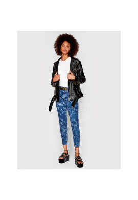 Versace Jeans Couture Кожено яке 73HAVP00 Черен Regular Fit - Pepit.bg