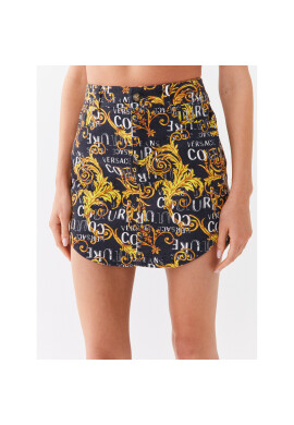 Versace Jeans Couture Мини пола 74HAE855 Черен Slim Fit - Pepit.bg