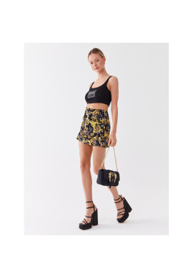 Versace Jeans Couture Мини пола 74HAE8B9 Черен Regular Fit - Pepit.bg