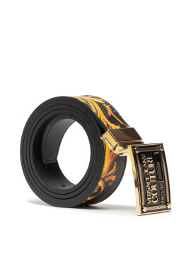 Versace Jeans Couture Мъжки колан 71YA6F01 Черен - Pepit.bg