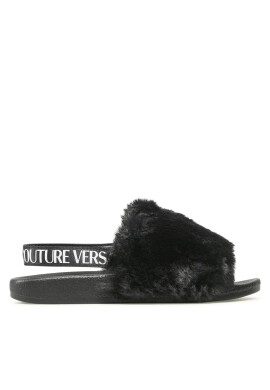 Versace Jeans Couture Пантофи 73VA3SQ6 Черен - Pepit.bg