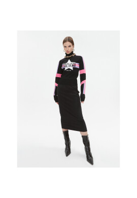 Versace Jeans Couture Поло 75HAFM52 Черен Regular Fit - Pepit.bg