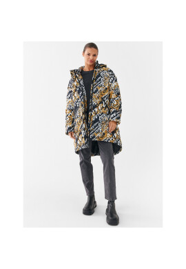 Versace Jeans Couture Пухено яке 73HAT400 Черен Oversize - Pepit.bg