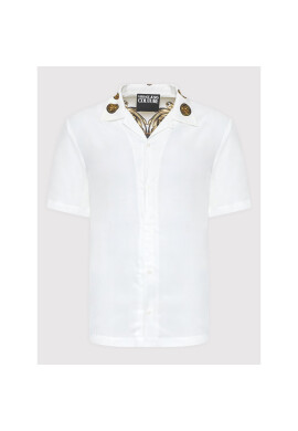 Versace Jeans Couture Риза 72GAL2BB Бял Regular Fit - Pepit.bg