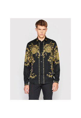 Versace Jeans Couture Риза 72GAL2RB Черен Regular Fit - Pepit.bg