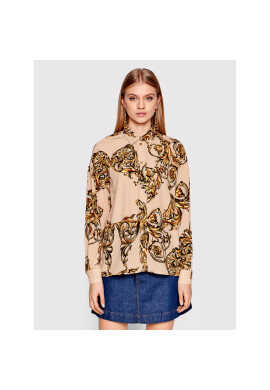 Versace Jeans Couture Риза 72HAL211 Бежов Regular Fit - Pepit.bg