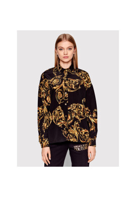 Versace Jeans Couture Риза 72HAL211 Черен Regular Fit - Pepit.bg