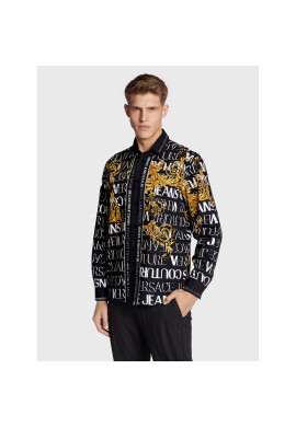 Versace Jeans Couture Риза 73GAL2RB Черен Regular Fit - Pepit.bg