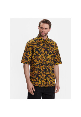 Versace Jeans Couture Риза 74GAL211 Черен Regular Fit - Pepit.bg