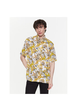 Versace Jeans Couture Риза 74GAL2B0 Бял Regular Fit - Pepit.bg