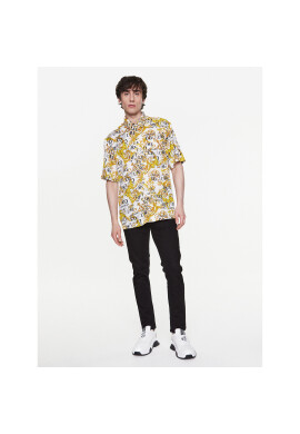 Versace Jeans Couture Риза 74GAL2B0 Бял Regular Fit - Pepit.bg