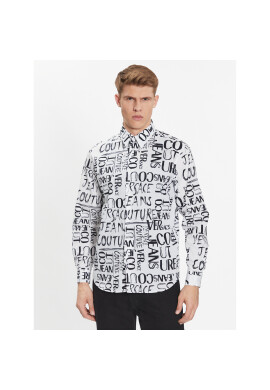 Versace Jeans Couture Риза 74GAL2R2 Бял Regular Fit - Pepit.bg