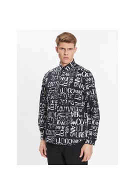 Versace Jeans Couture Риза 74GAL2R2 Черен Regular Fit - Pepit.bg