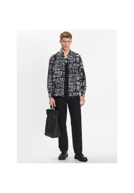 Versace Jeans Couture Риза 74GAL2R2 Черен Regular Fit - Pepit.bg