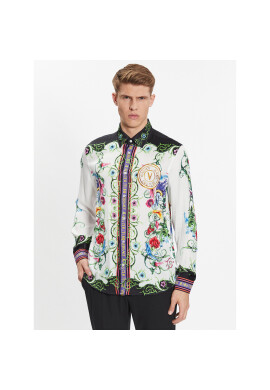 Versace Jeans Couture Риза 74GAL2RG Бял Regular Fit - Pepit.bg