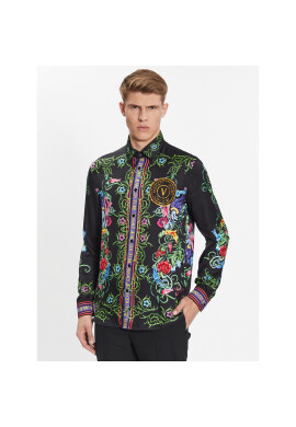 Versace Jeans Couture Риза 74GAL2RG Черен Regular Fit - Pepit.bg