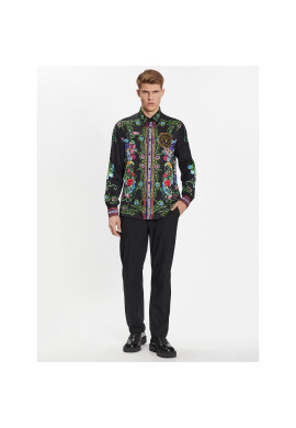 Versace Jeans Couture Риза 74GAL2RG Черен Regular Fit - Pepit.bg