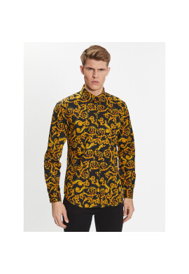 Versace Jeans Couture Риза 74GAL2S1 Черен Regular Fit - Pepit.bg