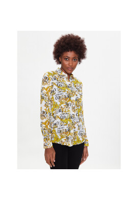 Versace Jeans Couture Риза 74HAL201 Бял Regular Fit - Pepit.bg
