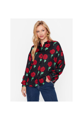Versace Jeans Couture Риза 74HAL211 Черен Regular Fit - Pepit.bg