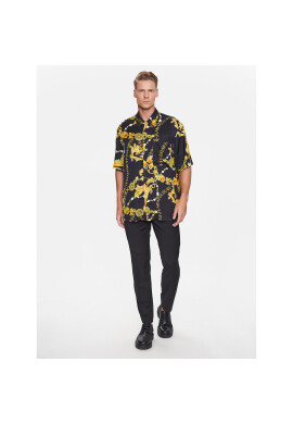 Versace Jeans Couture Риза 75GAL2B0 Черен Regular Fit - Pepit.bg