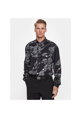 Versace Jeans Couture Риза 75GAL2R0 Черен Regular Fit - Pepit.bg